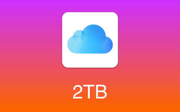 ABONNEMENT ICLOUD+ 2TO