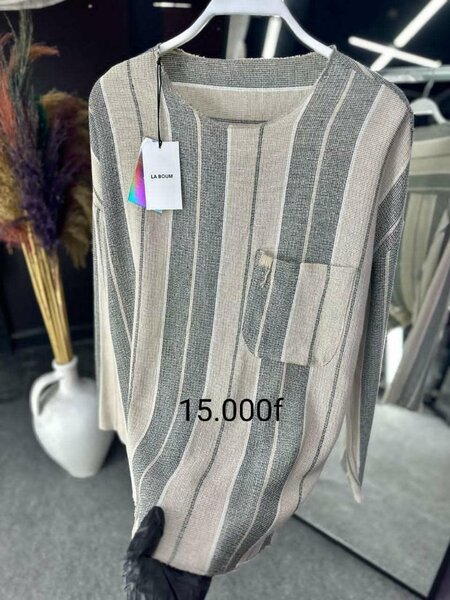 Chemise rayée élégante