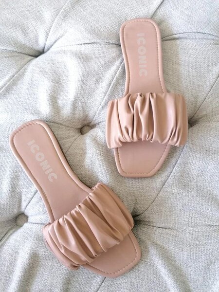 Mules Femme Iconic en Rose