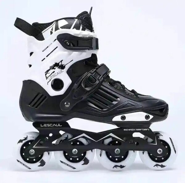 Patins à roulettes Lescaul - Rouge & Blanc