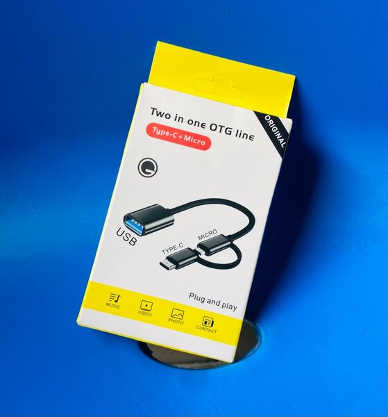 Câble OTG 2-en-1 Type-C
