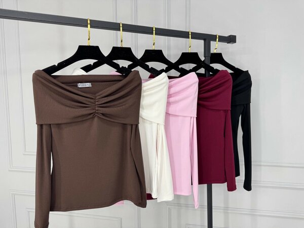 Лонгслив лапша женский