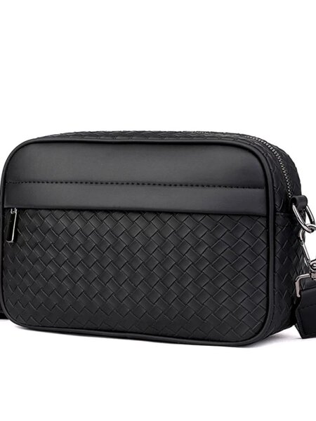 Pochette bandoulière tissée