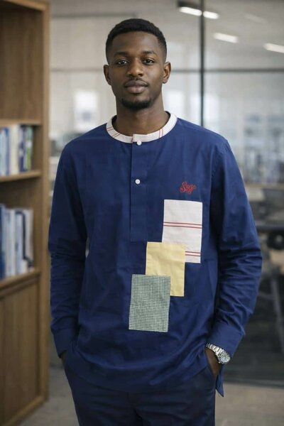 Chemise en coton pour homme