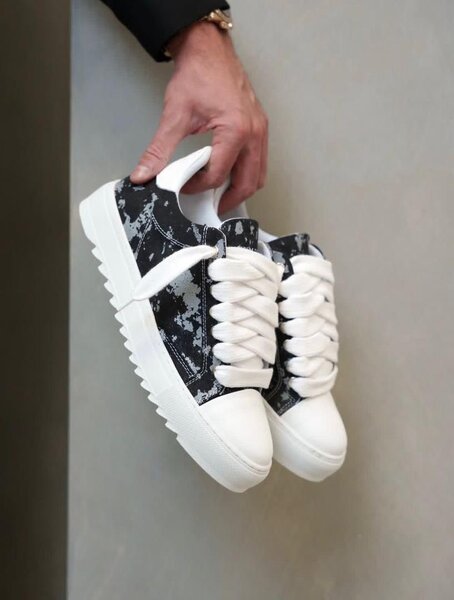 Baskets tendance camouflage