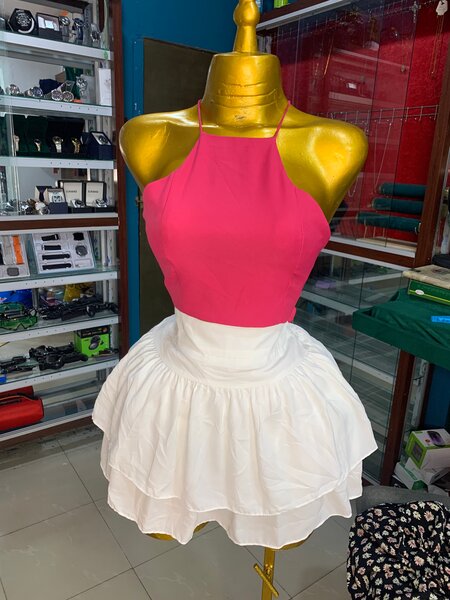 Jupe évasée imprimée