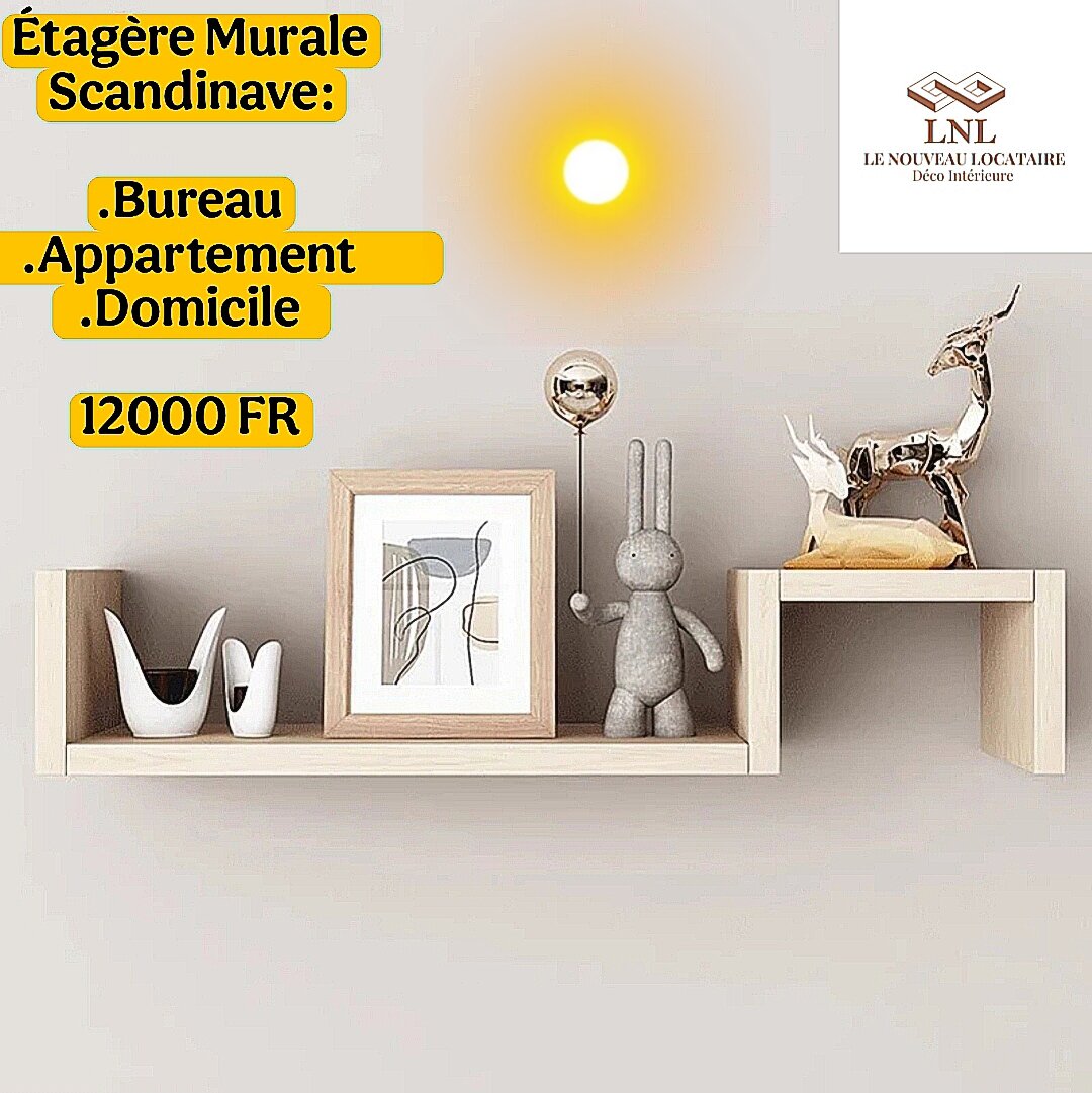 Étagère Murale Scandinave