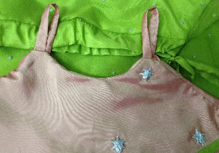 baby girl dress ( Size 1 Yrs To 16 Yrs) ( Fabric Net And Chamki)