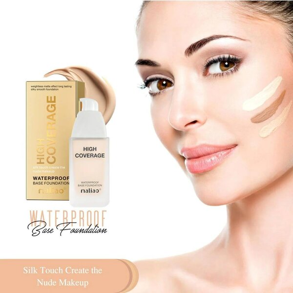 Maliao Flawless Nude Makeup: High Coverage Waterproof Founda