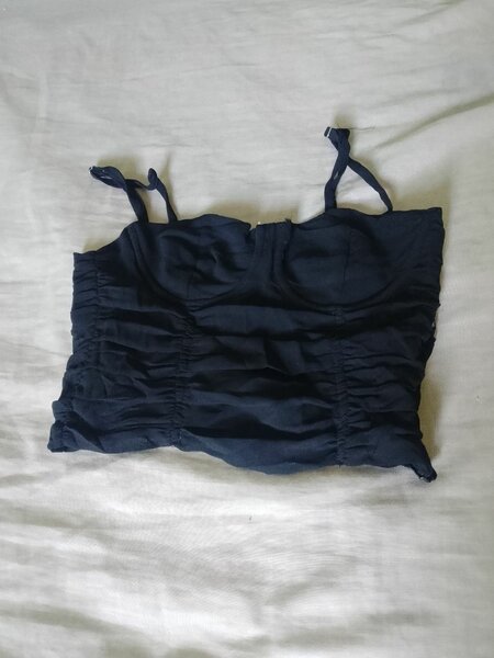 Top court bleu tendance