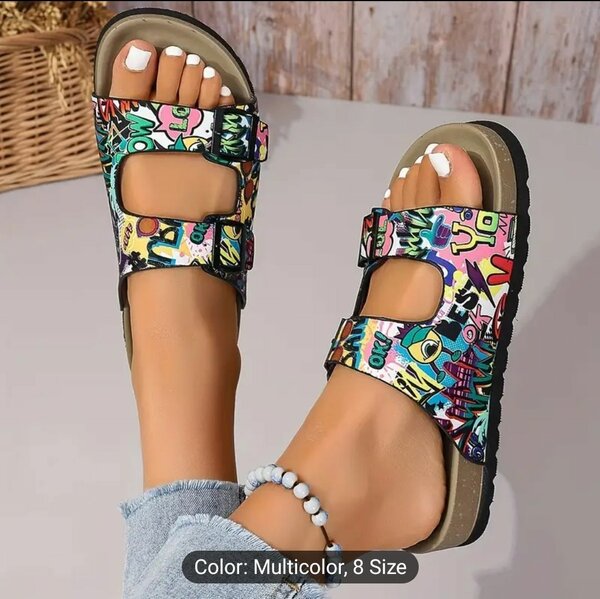 Women's Ultra-Lightweight Cartoon Slide Sandals