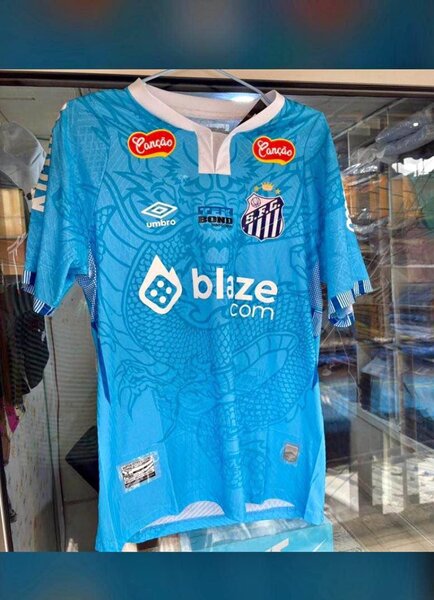 Maillot de Santos bleu