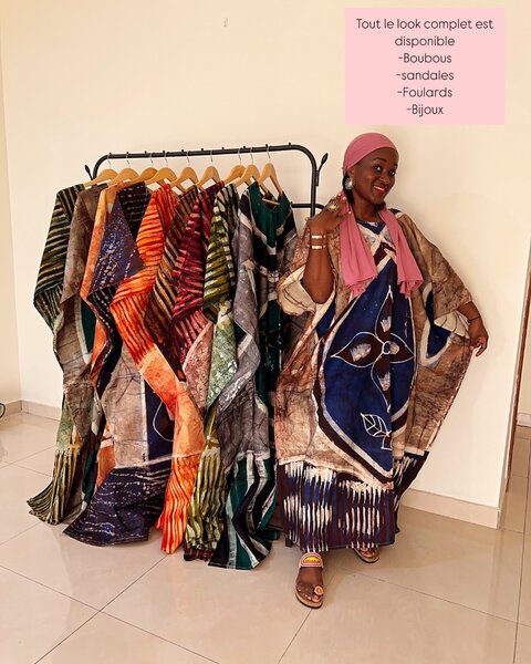 Boubou bassams/Batik