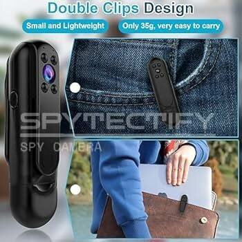 Caméra espion HD 1080P portable