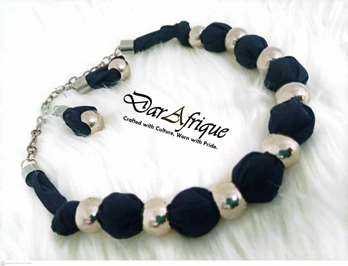 African Print Jewelry Set