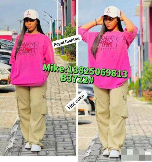 Ladies top and down available