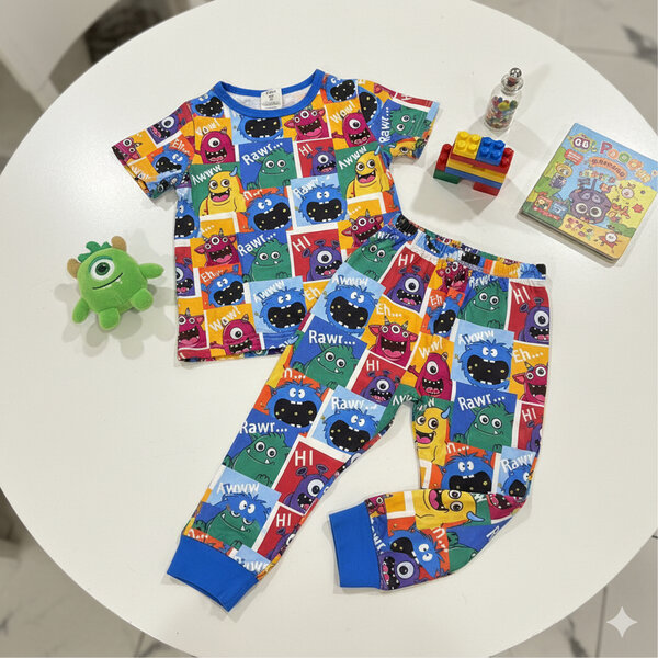 Pyjama Enfant Monstre Coloré