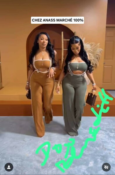 Ensemble chic et élégant pour femme