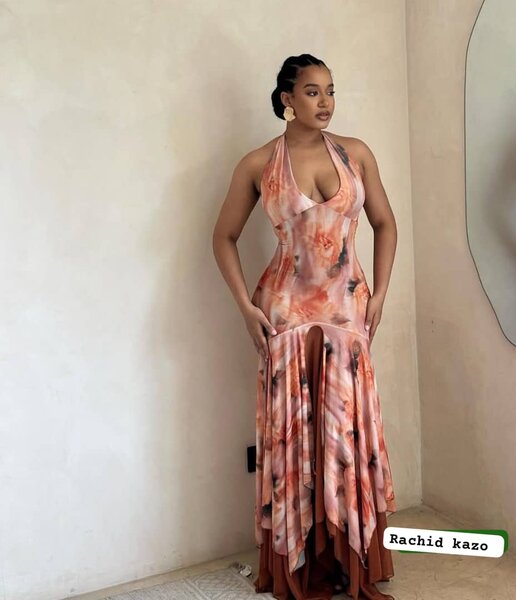 Robe longue dos nu élégante