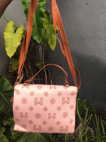 Sac à bandoulière rose