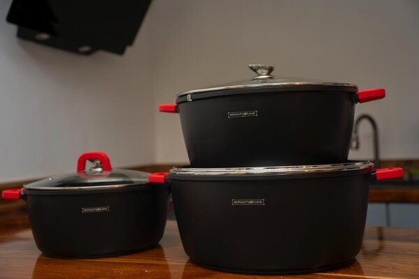 Cocottes en fonte élégantes