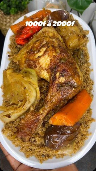 Tchep au poulet et aux légumes