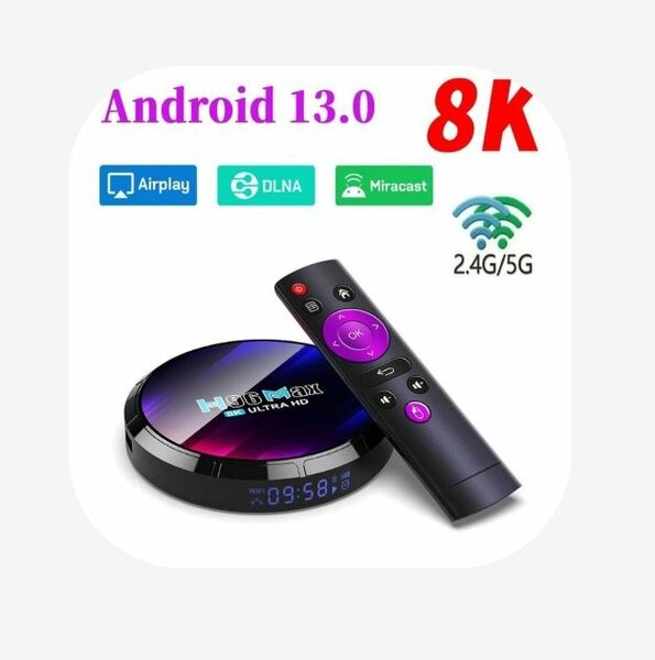 H96 max 4G/32G Ultra HD 13.0