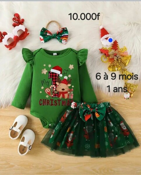 Robe de Noël Bébé