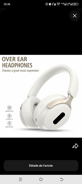 Casque Over-Ear Confort