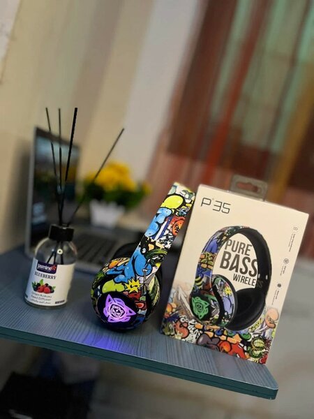 Casque Audio Bluetooth Coloré