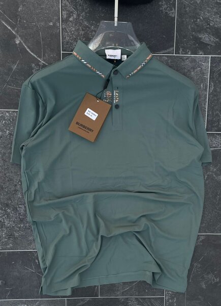 Polo homme vert élégant
