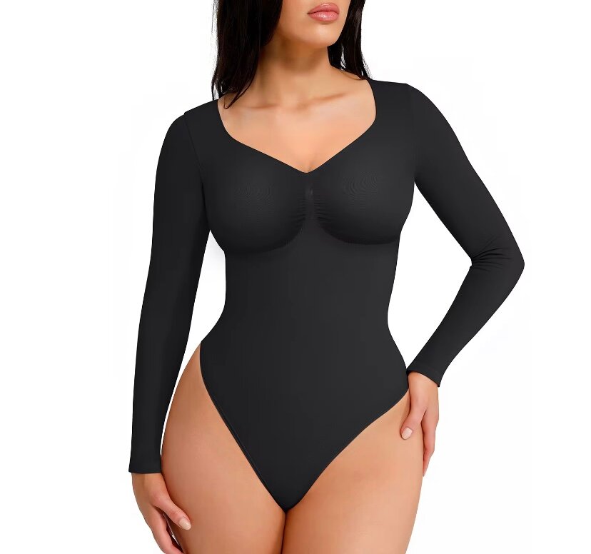 Ensemble body et shorts moulants