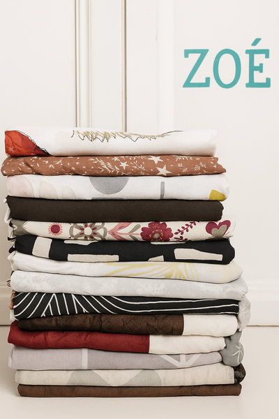 Drap de lit élégant et doux