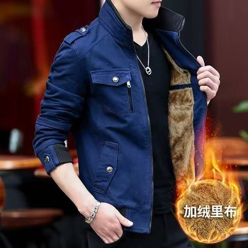 Veste en cuir pour homme