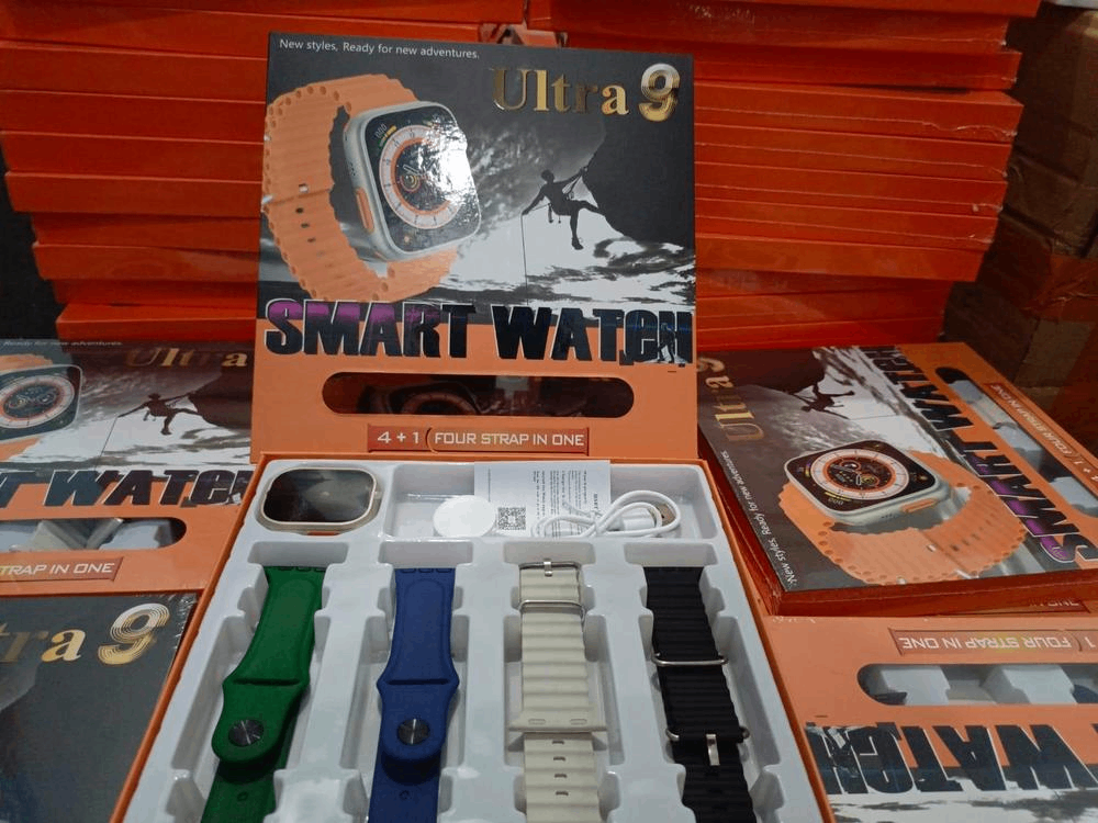 4 in 1 straps ultra smartwatch