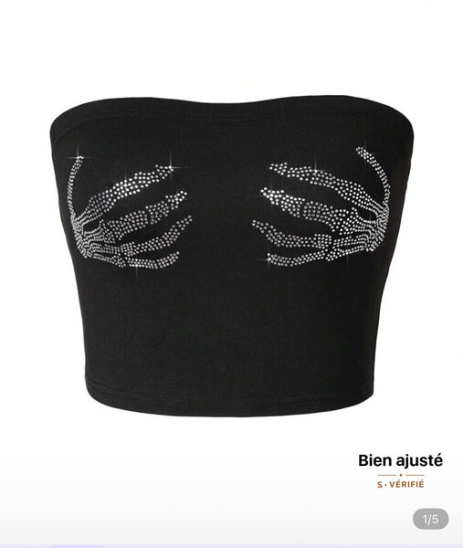 T-shirts et bustiers élégants