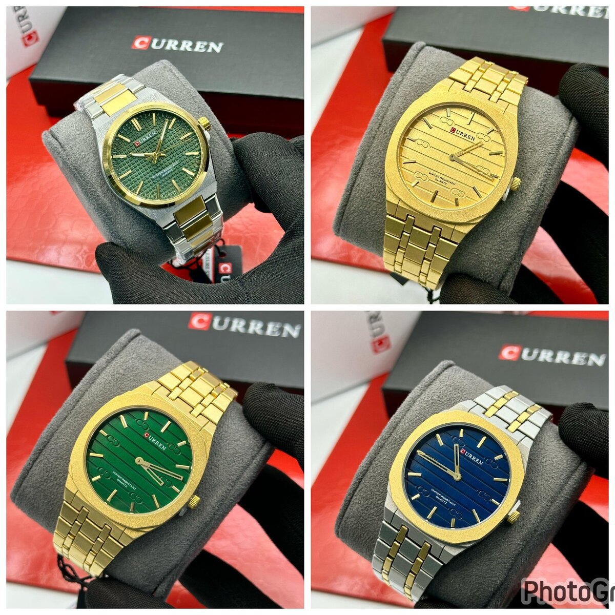 Montres élégantes CURREN hommes