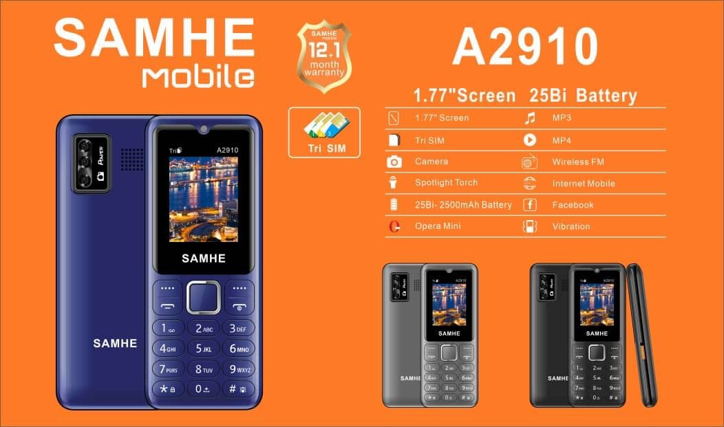 SAMHE PHONES, MOMOFLY AND CALUS  PHONES