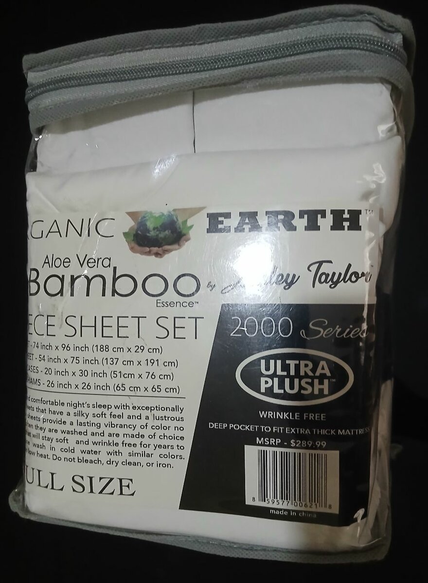 6pc Double Bamboo bedsheets