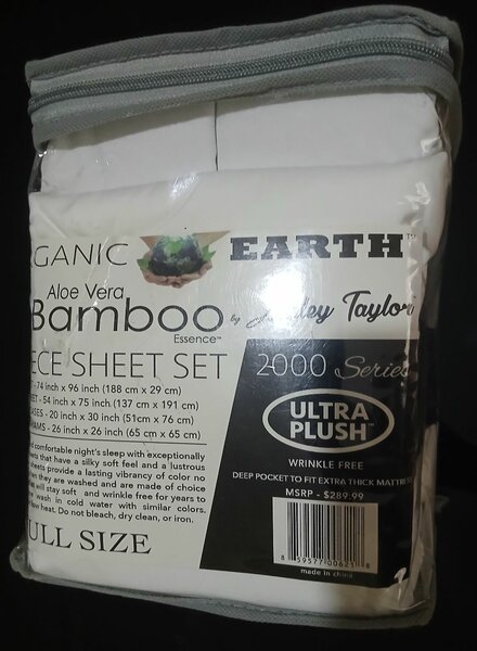 6pc Double Bamboo bedsheets