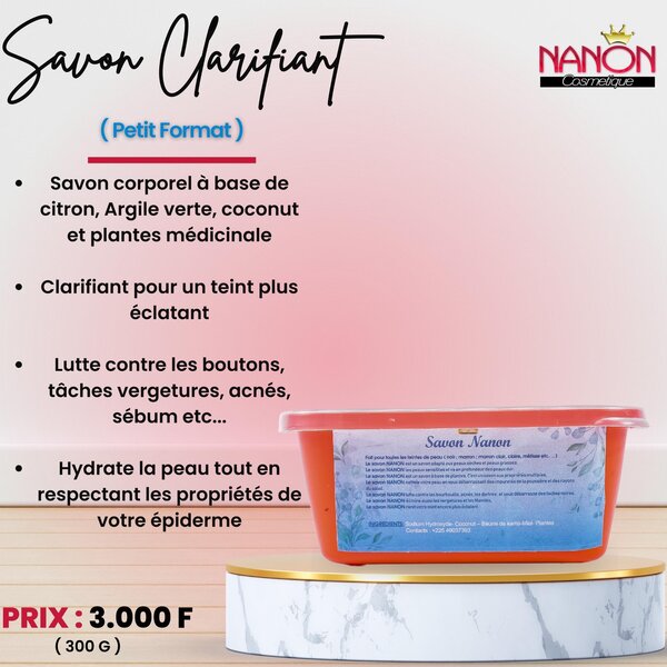 PETIT POT DE SAVON NANON
