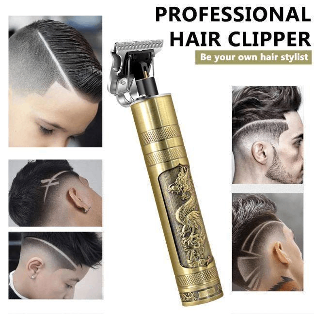 Premium rechargeable battery Golden hair Trimmer For unisex