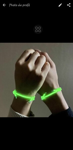 Porte bonheur,ou bracelet pour couple 