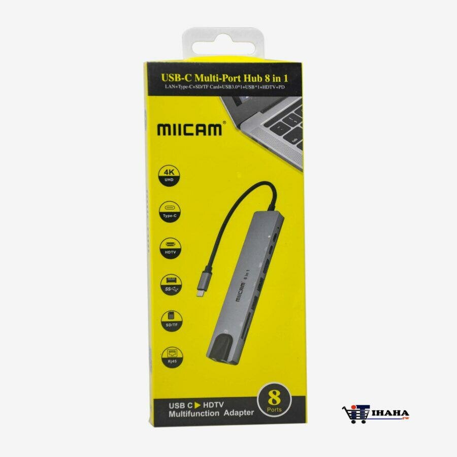 Type c  8 in 1 adapter