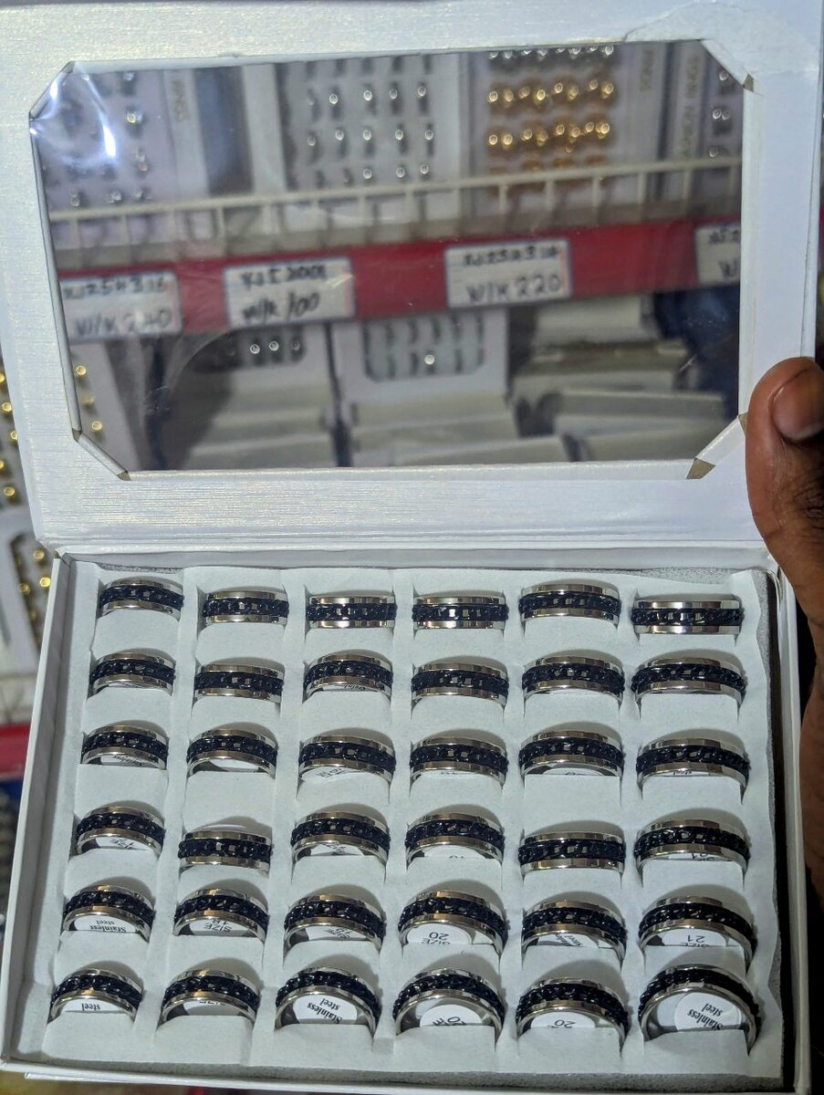 Magnetic earrings and rings