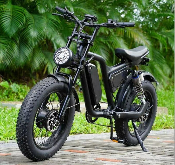 Vélo électrique tout terrain pliable