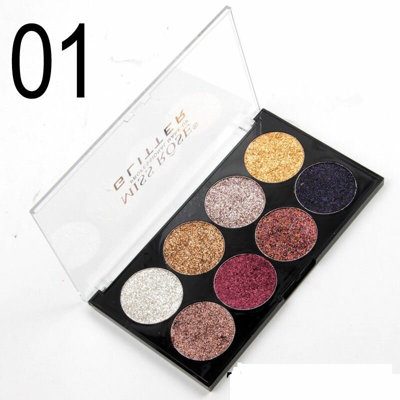 Cosmetics Eyes Makeup Palette Eye Shadow Powder 8 Colors