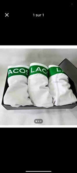 Lot de 3 boxers homme