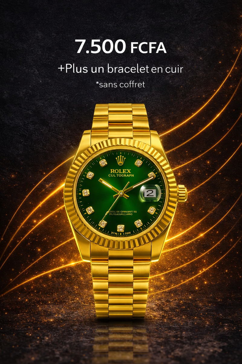 Montre de Luxe Éblouissante