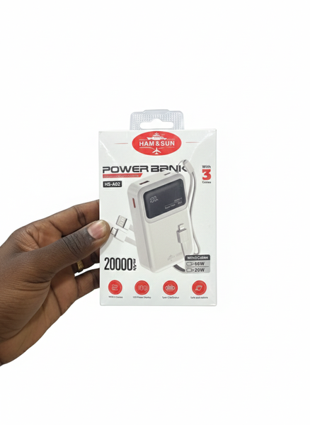 Power Bank HAM&SUN 20000mAh